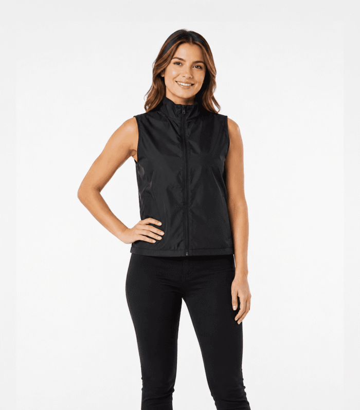colete fitness feminino blome com gola alta