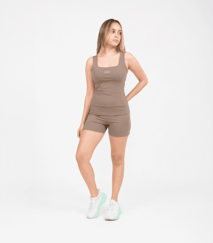 conjunto aura blome top short
